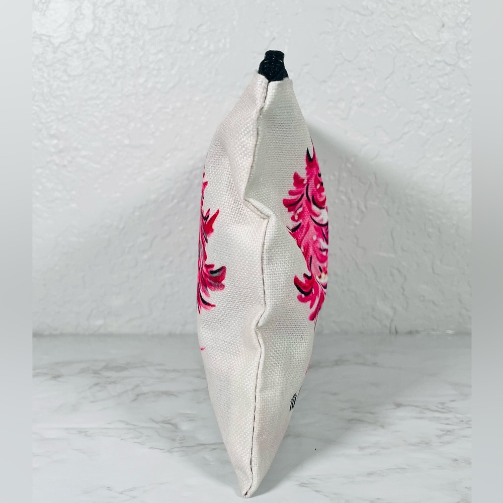 Festive Pink Tree Pouch - Picture 5 of 9